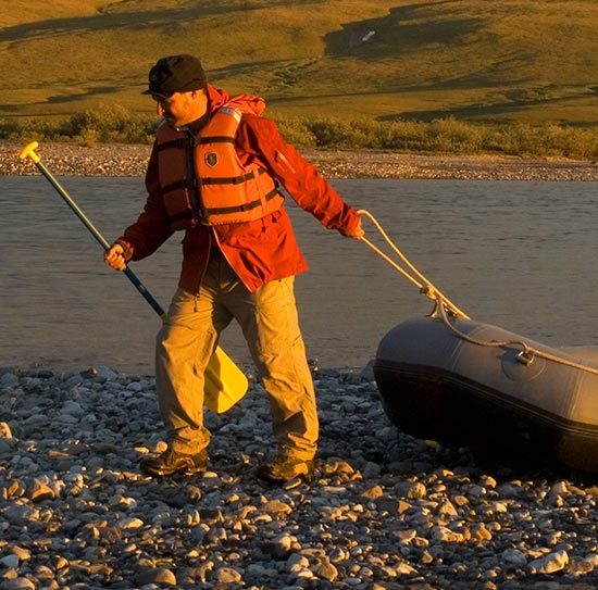 ANWR trips Arctic National Wildlife Refuge Canning River Alaska.