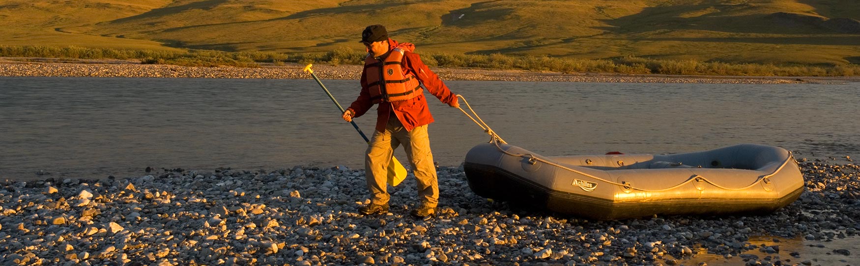 ANWR trips Arctic National Wildlife Refuge Canning River Alaska.