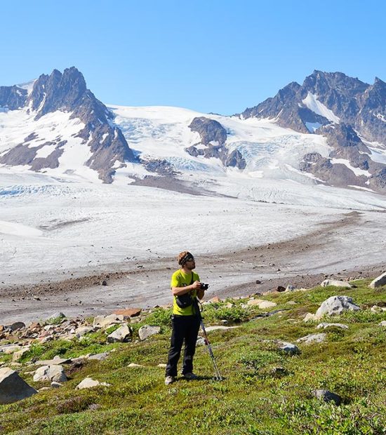 Backpacking Wrangell-St. Elias National Park Alaska.