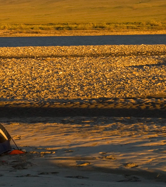 Arctic National Wildlife Refuge trips ANWR Canning River Alaska.