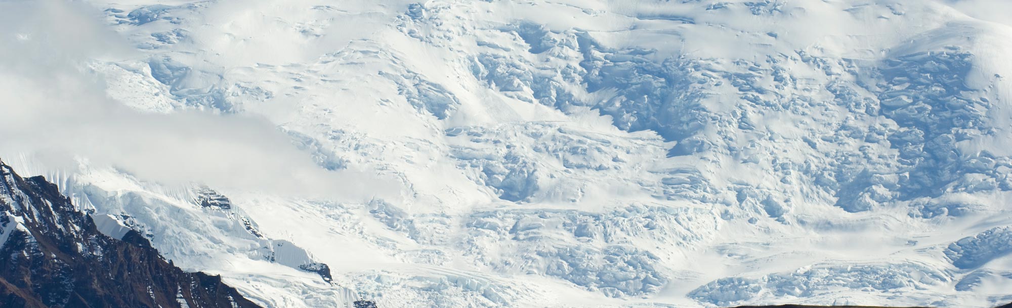 Alaska russell Glacier Mt Bona Photo.