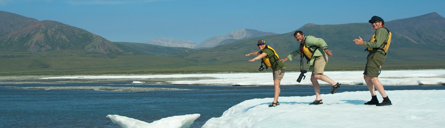 Canning River ANWR trips Arctic National Wildlife Refuge Alaska.