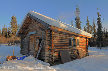 Viking Lodge Cabin, Wrangell-St. Elias National Park and Preserve, Alaska.