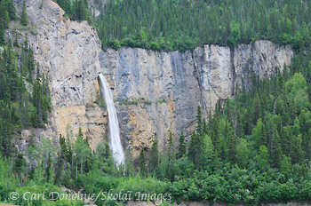 Waterfall, Wrangell - St. Elias National Park and Preserve, Alaska.
