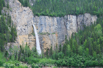 Waterfall, Wrangell-St. Elias National Park and Preserve, Alaska.