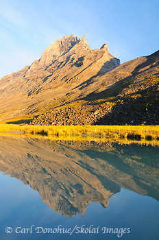 Caliban, in the Arrigetch Peaks, Gates of the Arctic National Park and Preserve, Alaska.