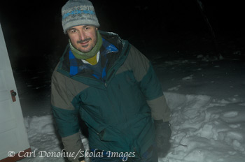 Nightime photography in winter. Nightime photography in winter.