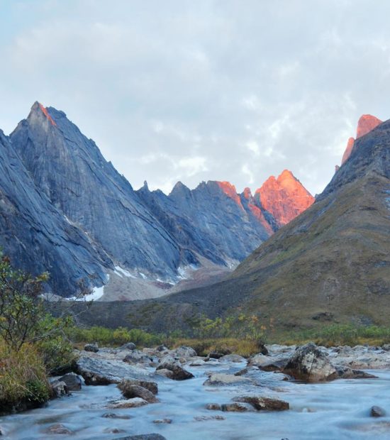 Gates of the Arctic National park hiking trips The Maidens, Arrigetch Peaks.