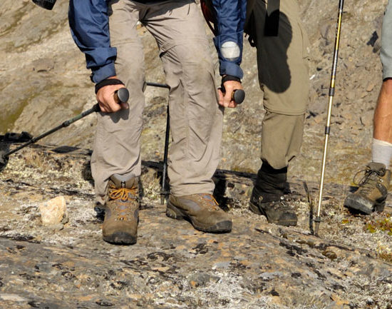 Hiking boots photos backpacking trips Alaska.