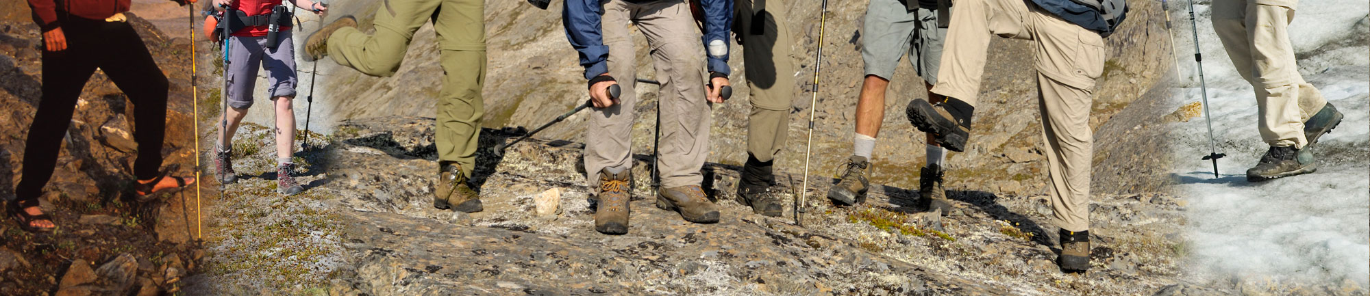 Hiking boots photos backpacking trips Alaska.