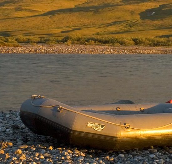 ANWR trips Canning River Arctic National Wildlife Refuge, Alaska.