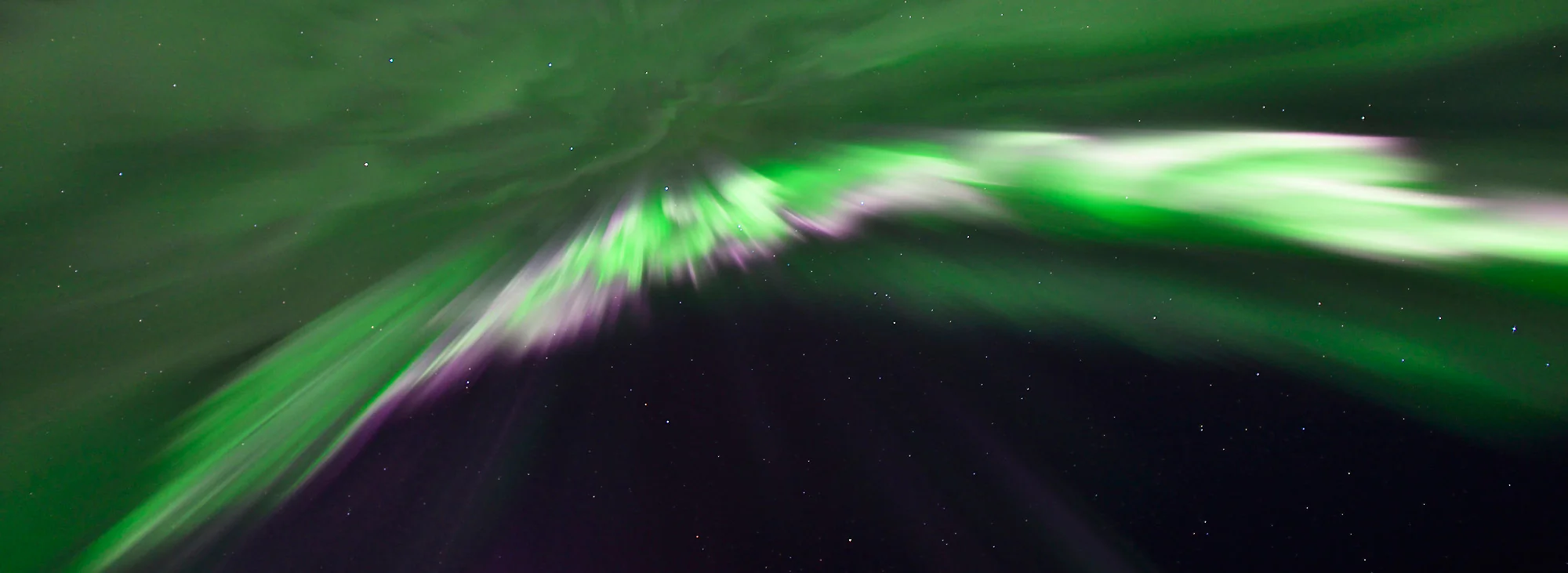 Northern lights corona, Alaska.