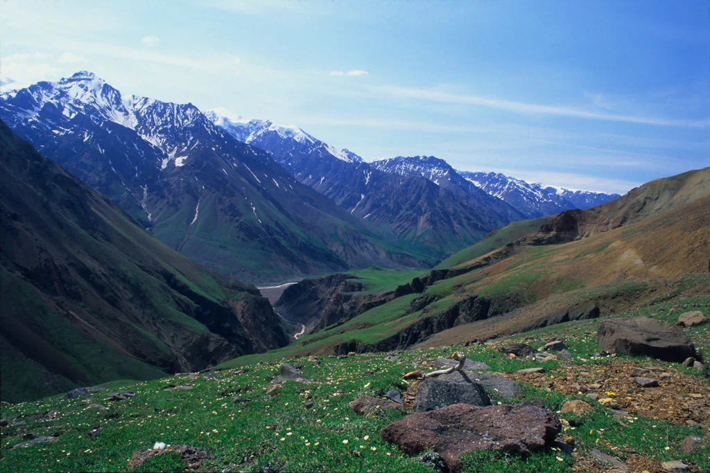 Chitistone Canyon, Goat Trail, Wrangell-St. Elias National Park, Alaska.