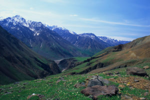 Chitistone Canyon, Goat Trail, Wrangell-St. Elias National Park, Alaska.