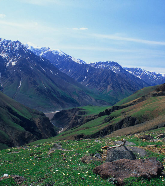 Chitistone Canyon, Goat Trail, Wrangell-St. Elias National Park, Alaska.