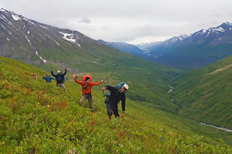hikers at Harry's gulch