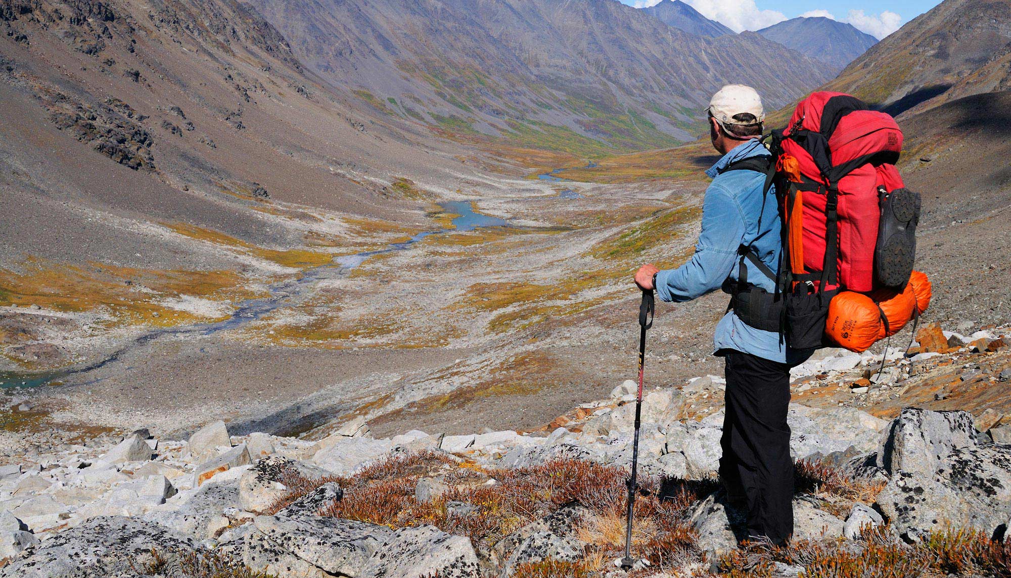 Guided Alaska ecotours and hiking trips Hiking Wrangell - St. Elias National Park