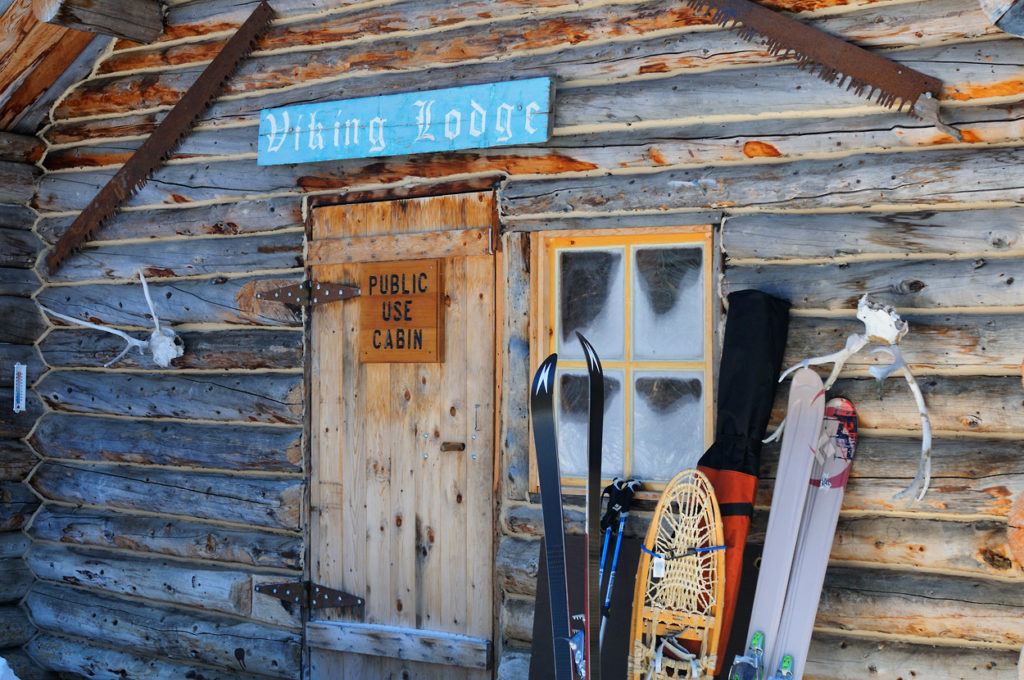 Viking Lodge cabin, Wrangell-St. Elias National Park, Alaska.