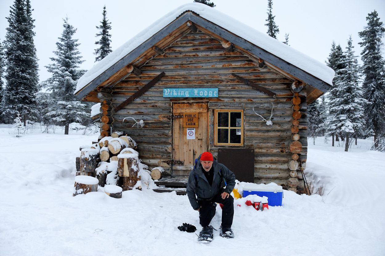 Alaska snowshoe trip, cross country skiing tour Wrangell St. Elias Alaska
