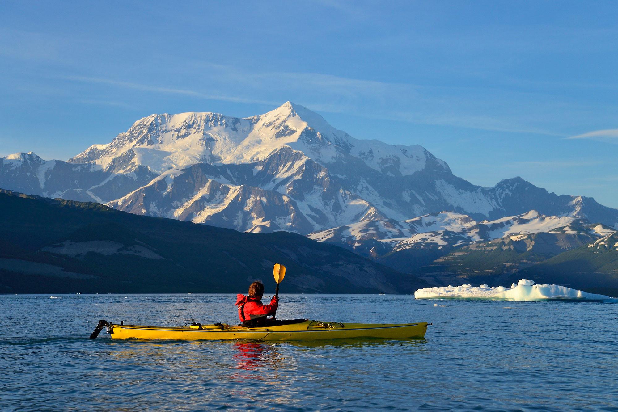 Sea kayaking in Alaska