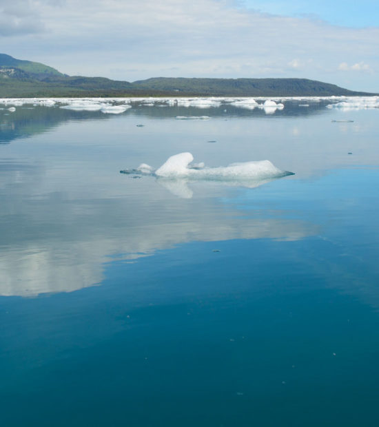 Icy Bay Kayaker, Wrangell-St. Elias National Park, Alaska.