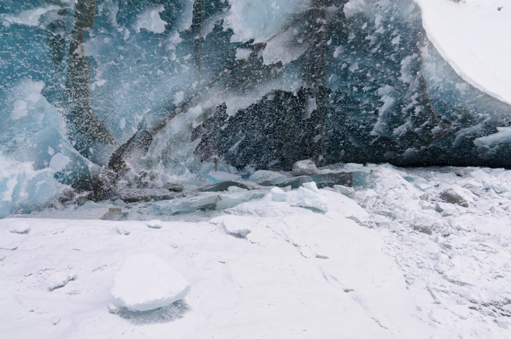 Wrangell-St. Elias National Park trips photo Kuskulana Glacier.