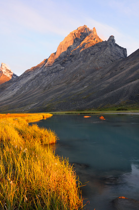 Gates of the Arctic National Park guided backpacking trips Caliban photo of Arrigetch Peaks photo Gates of the Arctic National Park trips, Alaska.