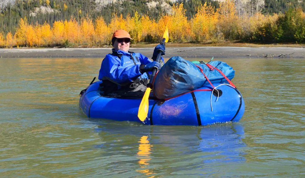 Alaska Packrafting trips - Packrafting Alatna River, Gates of the Arctic National Park, Alaska.