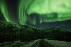 Aurora borealis, Gates of the Arctic National Park, Alaska.