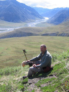 Guided backpacking trips Alaska in Arctic National Wildlife Refuge ANWR