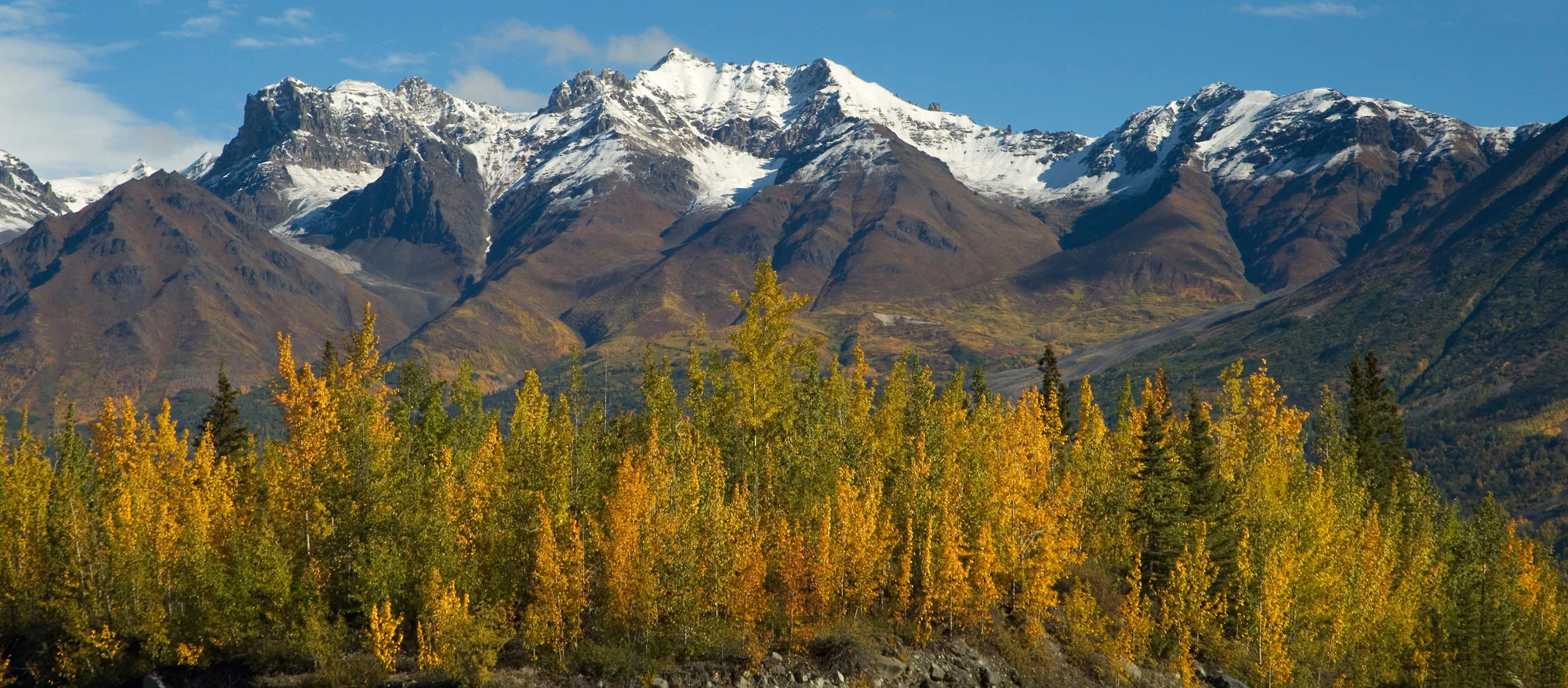 Wrangell Mountains, Alaska.