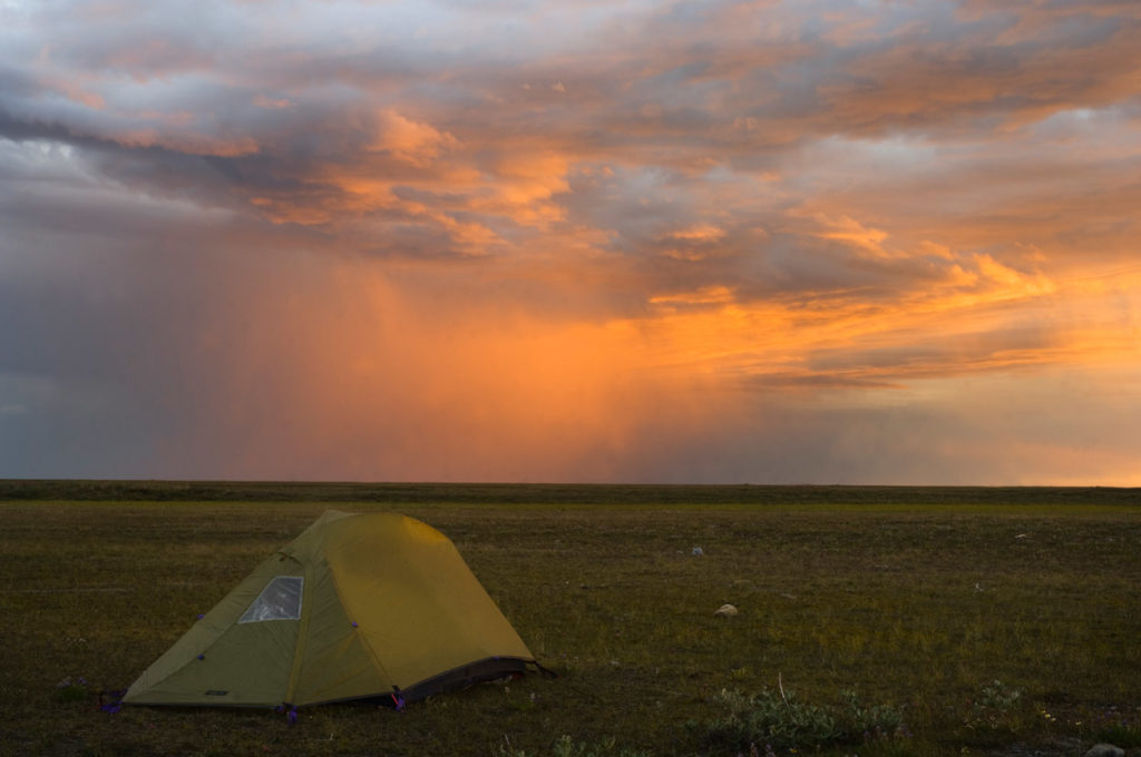 Camping on the Coastal Plain, ANWR Trip photos, Arctic National Wildlife Refuge, Alaska.