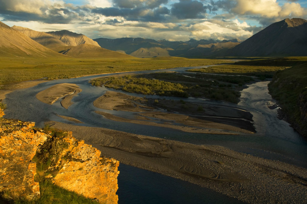 The Canning River of Arctic national Wildlife Refuge trips, ANWR photos, Alaska.