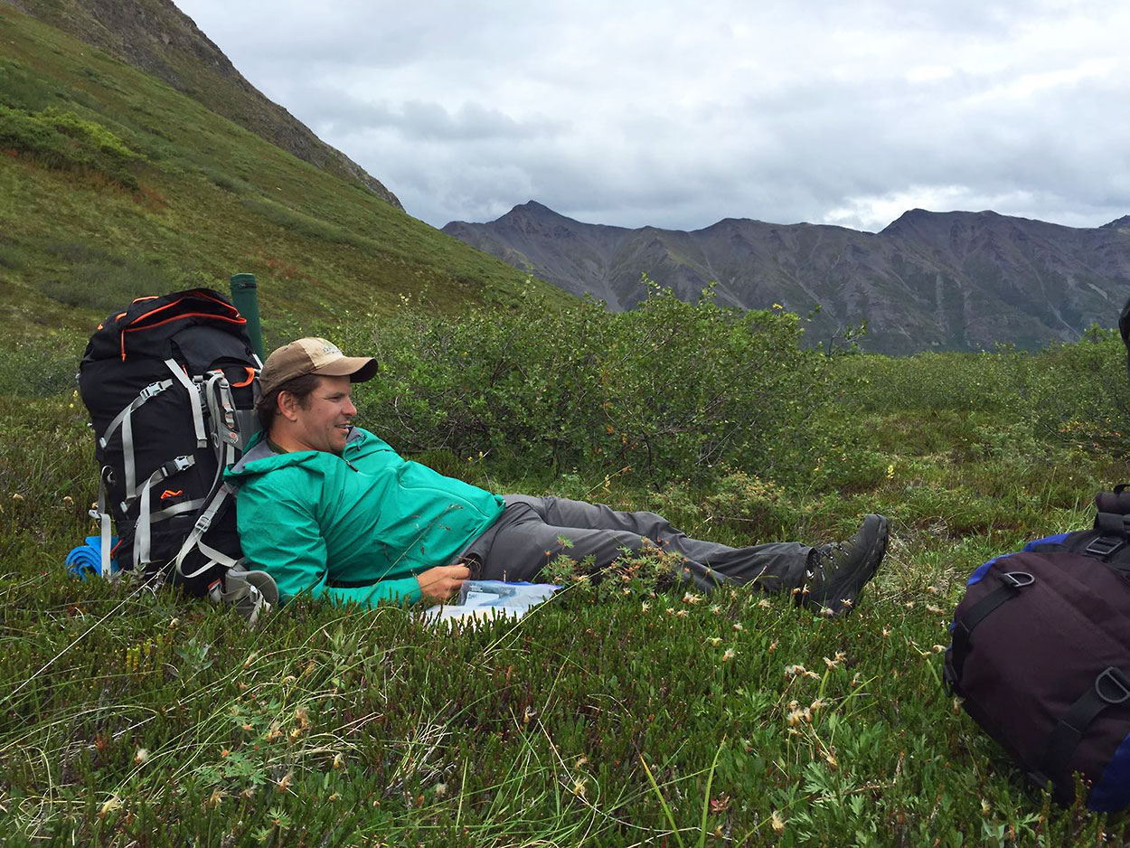 Calder at rest, Alaska