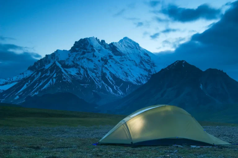 Backpacking adventure Sanford Plateau Wrangell-St. Elias National Park