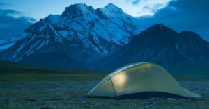 Hiking trip Sanford Plateau Mount Drum photo Wrangell-St. Elias National Park Alaska.