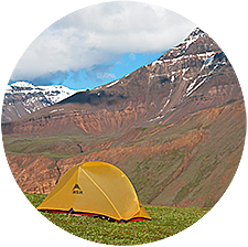 Backpacking Goat Trail Wrangell-St. Elias National Park