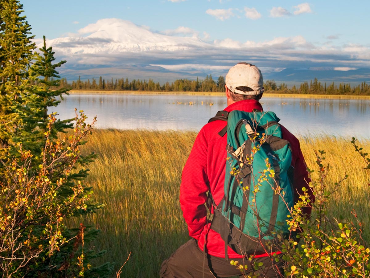 Alaska day hikes packraft trips hiking and photography in Alaska