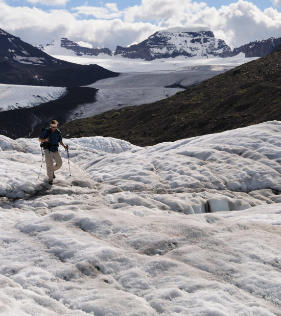 Hiking and camping trip Skolai Pass Russell Glacier Wrangell-St. Elias National Park, Alaska.