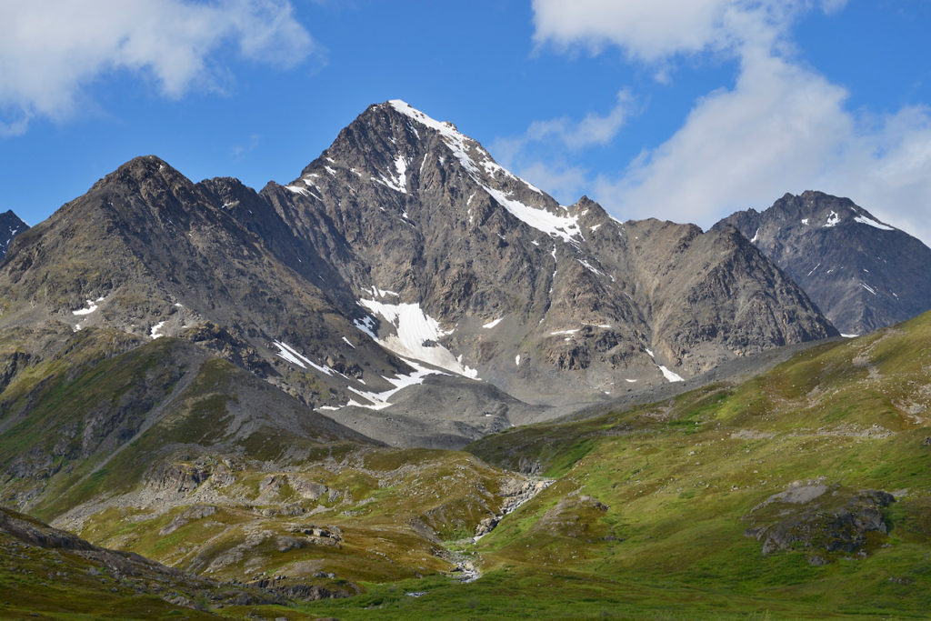 Chugach mountains backpacking trip Wrangell-St. Elias National Park, Alaska.