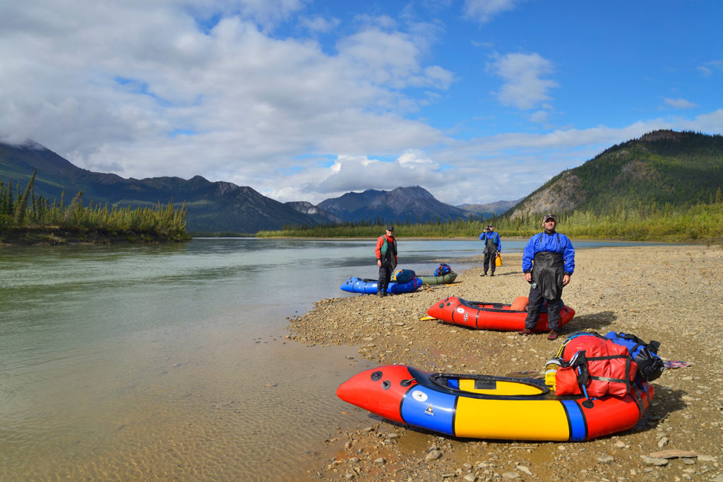 Arrigetch peaks packrafting and backpacking trip, Gates of the Arctic National Park, Alaska.