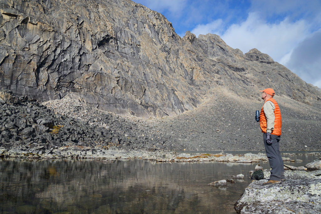 Guided backpacking trips Arrigetch Peaks Valley of Aquarius Gates of the Arctic national Park, Alaska.