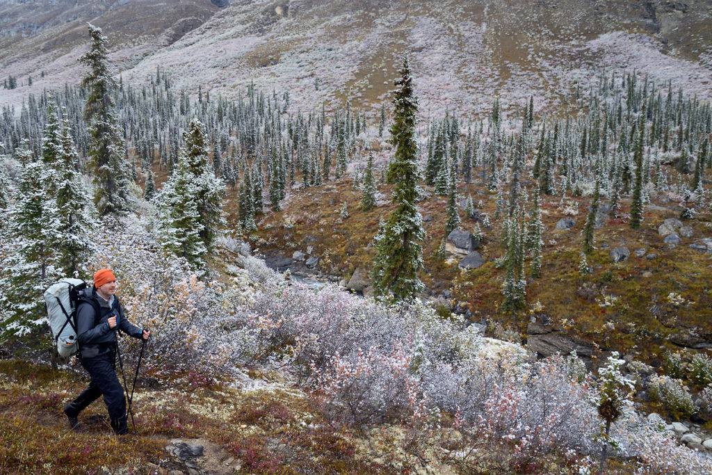 Arrigetch Peaks backpacking trip A fresh snowfall at Arrigetch Peaks Gates of the Arctic National Park, Alaska.