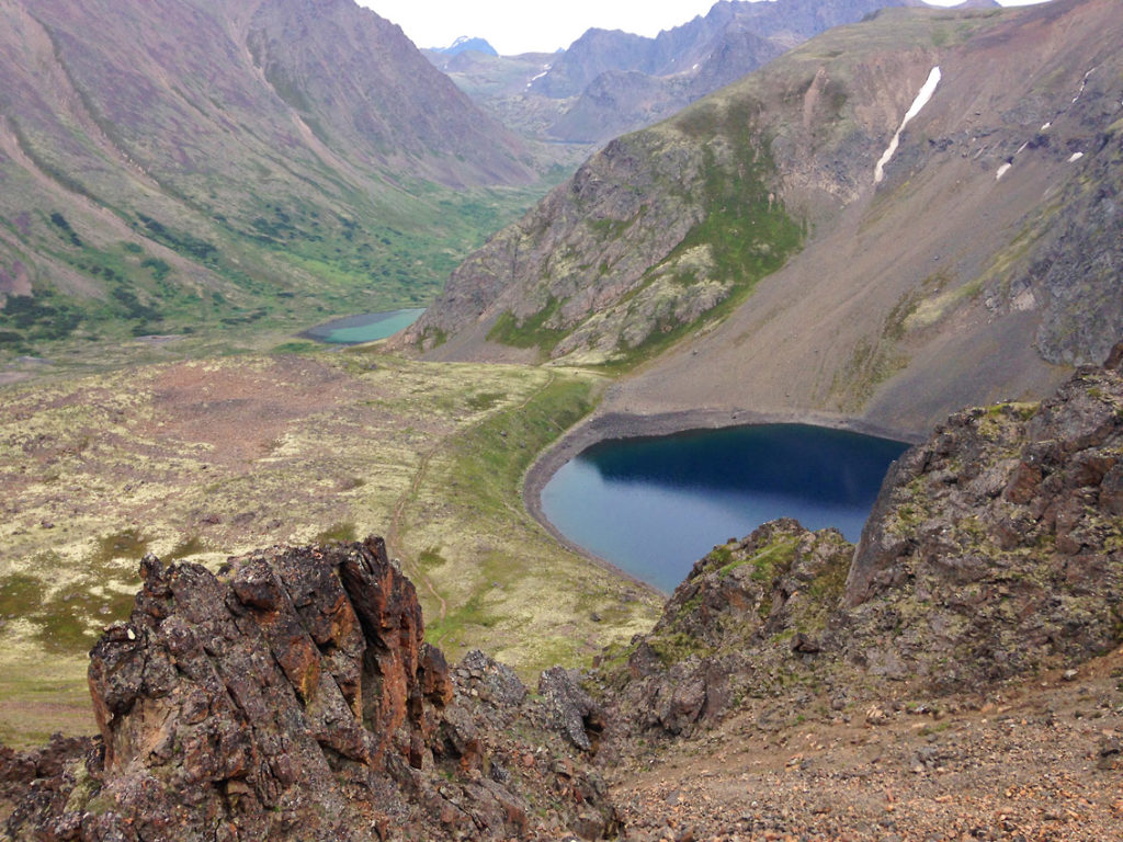 Anchorage hiking trips Chugach State Park hiking.