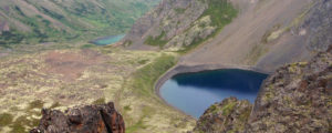 Anchorage area hiking trip, Chugach Mountains, Alaska.