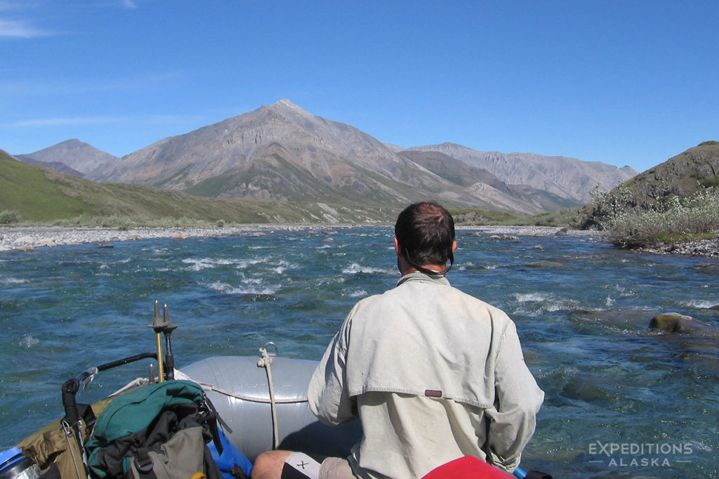 Rafting trip in ANWR Alaska.