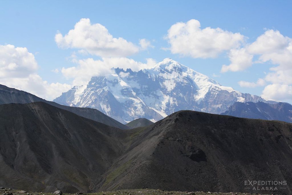 Mt Drum, Sanford Plateau backpacking trip, Wrangell-St. Elias National Park, Alaska.