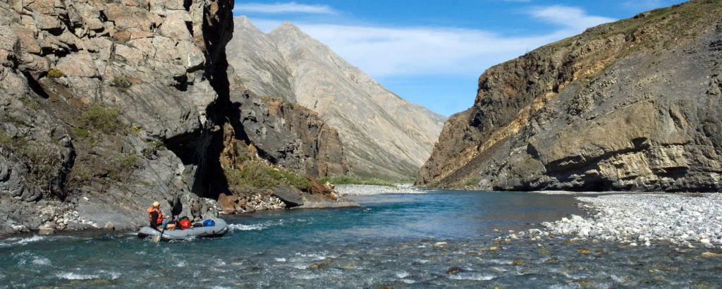 Rafting Trip in Alaska down Canning River, ANWR, Alaska