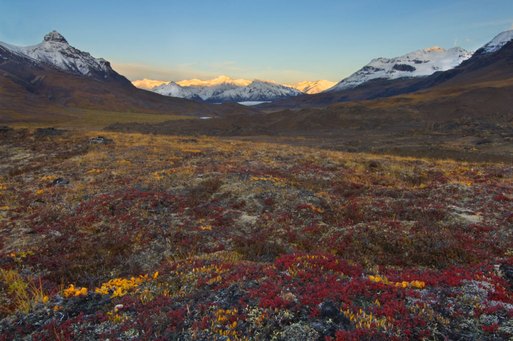 Alaska landscapes photo tour University Range Peaks and Skolai Pass Wrangell St. Elias National Park Alaska landscapes photo tours.