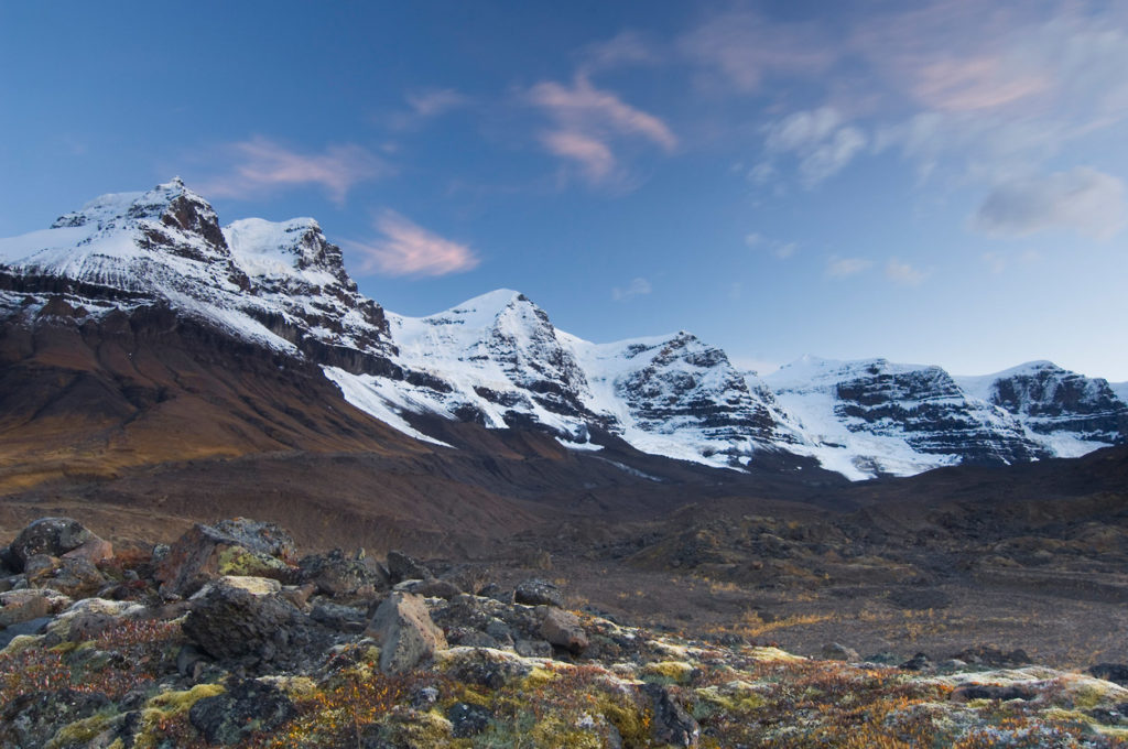 Alaska landscapes photo tour and Hole in the Wall, Skolai pass, Wrangell-St. Elias National Park, Alaska.